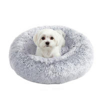 HUNDEBETT - Hellgrau, Trend, Textil (70/20/70cm) - Boxxx