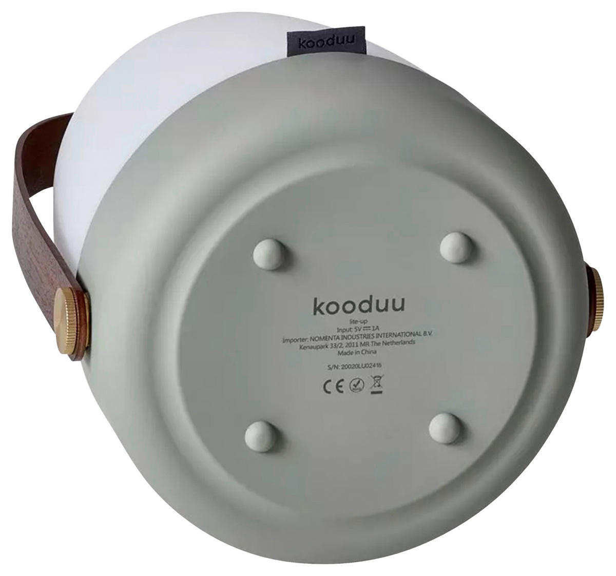 KOODUU TISCHLEUCHTE LITE-UP 20.3/26.2/20.3 cm   - Grün, Design (20.3/26.2/20.3cm)