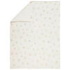 WOHNDECKE 150/200 cm  - Goldfarben/Weiß, Textil (150/200cm) - X-Mas