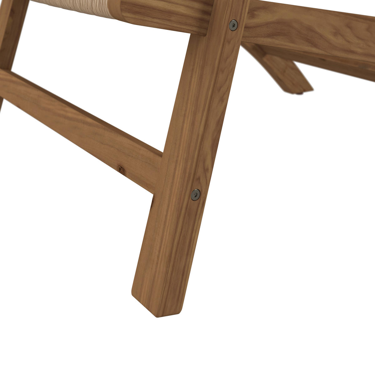 GARTENSESSEL Holz, Kunststoff Akaziefarben, Beige  - Beige/Akaziefarben, MODERN, Holz/Kunststoff (66/76/80cm) - Ambia Garden