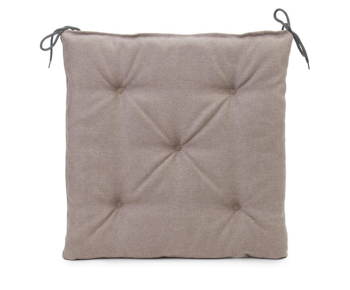 PODSEDÁK, 40/40/4 cm - šedohnědá, Basics, textil (40/40/4cm) - Novel