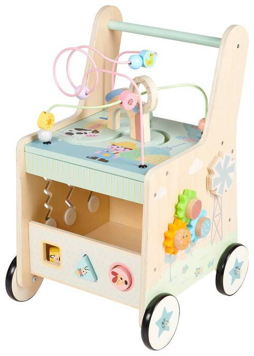LAUFLERNWAGEN - Multicolor, Trend, Holz/Metall (31/35/50cm) - My Baby Lou
