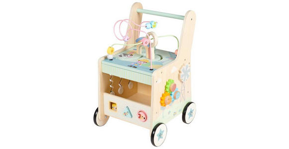 LAUFLERNWAGEN  - Multicolor, Trend, Holz/Metall (31/35/50cm) - My Baby Lou