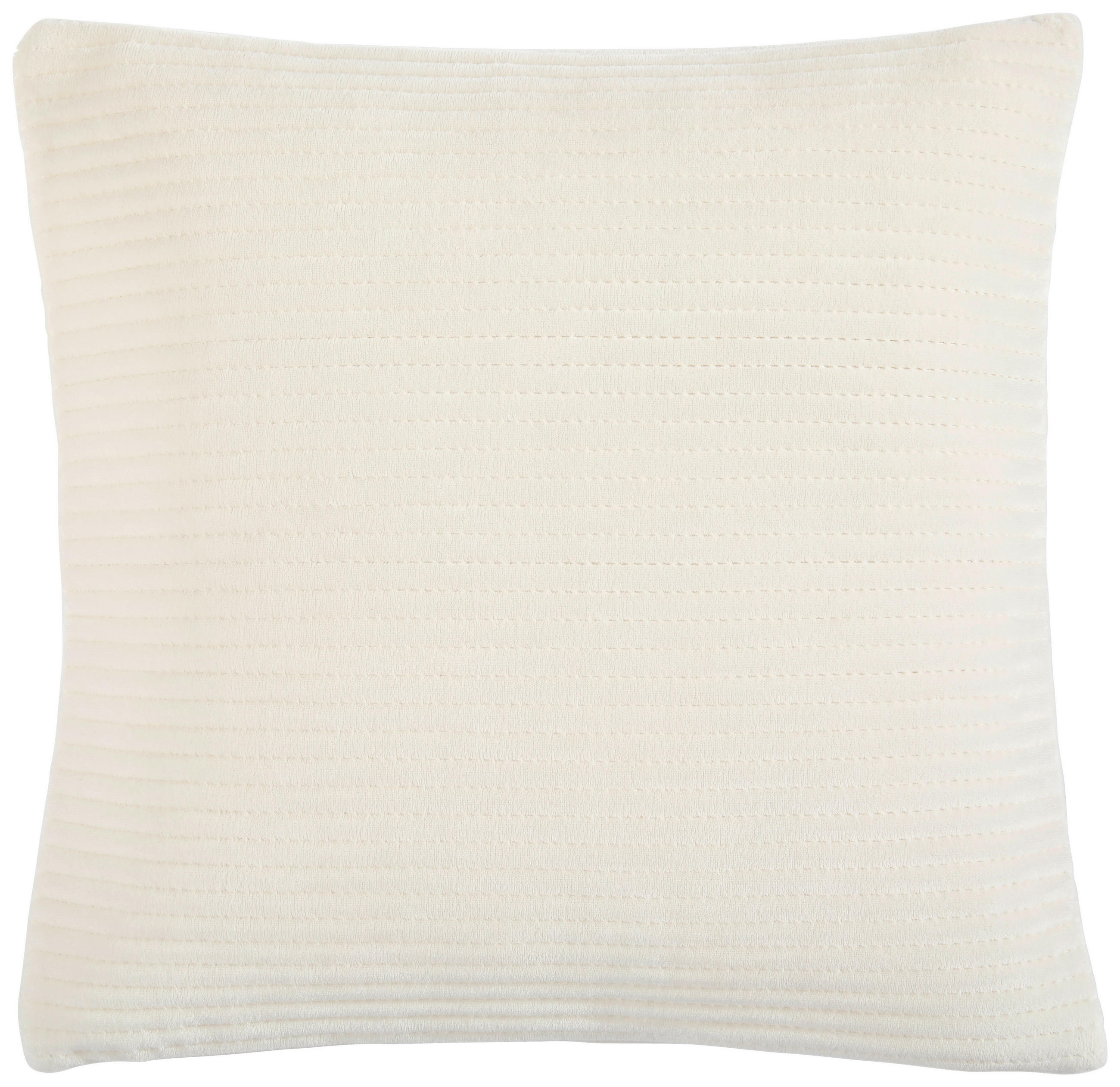 KISSENHÜLLE 40/40 cm  - Weiß, Textil (40/40cm) - Novel