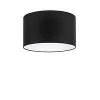 LEUCHTENSCHIRM 35/24 cm   - Schwarz, Basics, Textil/Metall (35/24cm)