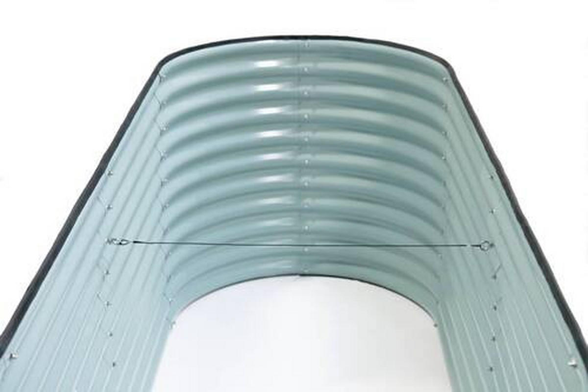 HOCHBEET  - Anthrazit, Basics, Metall (240/82/80cm) - Ambia Garden