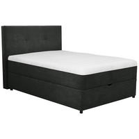 BOXBETT 120/200 cm  in Schwarz  - Schwarz, Konventionell, Kunststoff/Textil (120/200cm) - Carryhome