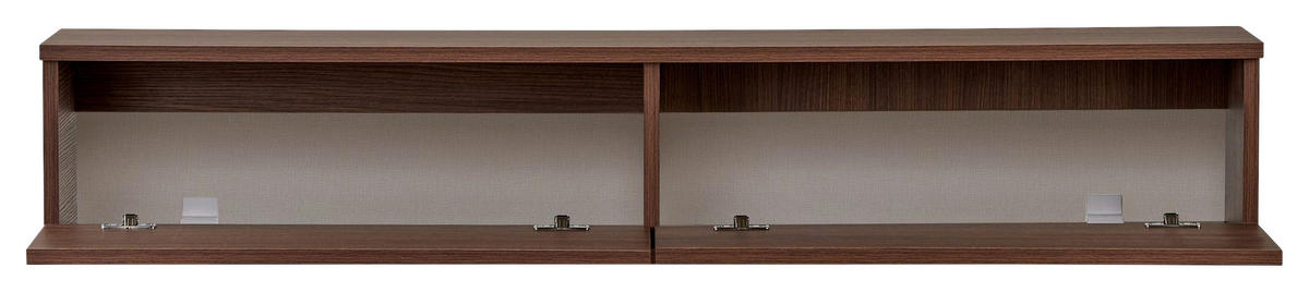 TV-ELEMENT Holzwerkstoff Walnussfarben  - Walnussfarben, MODERN, Holzwerkstoff (160/25/25cm) - MID.YOU
