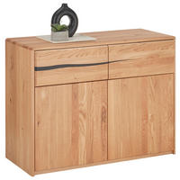KOMMODE , 105/80/45 cm, 1 Schublade(n)  - Wildeiche, Natur, Holz (105/80/45cm) - Valnatura