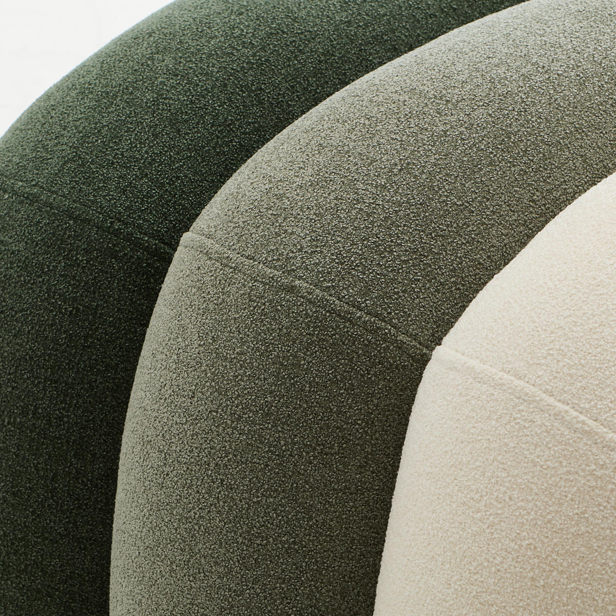 BÄNK  i textil grön, ljusgrön, beige  - ljusgrön/beige, Design, textil (121,5/46,5/46,5cm) - Xora