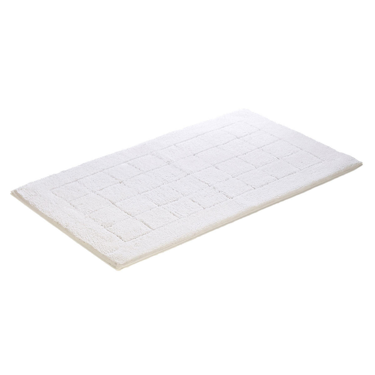 KUPATILSKA PROSTIRKA EXCLUSIVE  bela 67/120 cm  - bela, Konvencionalno, tekstil/plastika (67/120cm) - Vossen