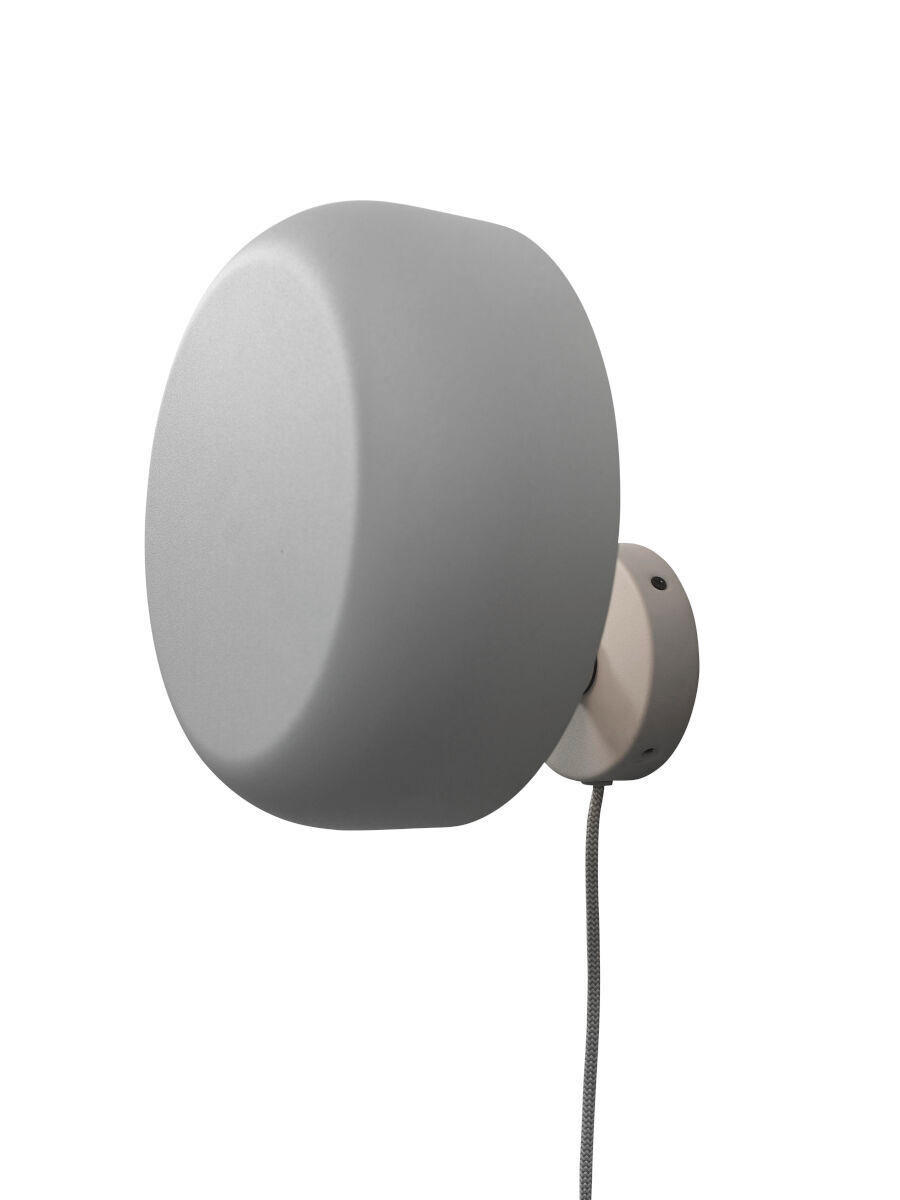 VÄGGLAMPA   - ljusgrå, Trend, metall (25/25/18cm) - It's about Romi