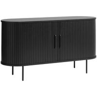 SIDEBOARD Schwarz  140/76/45 cm  - Schwarz, Trend, Holz/Holzwerkstoff (140/76/45cm) - Xora