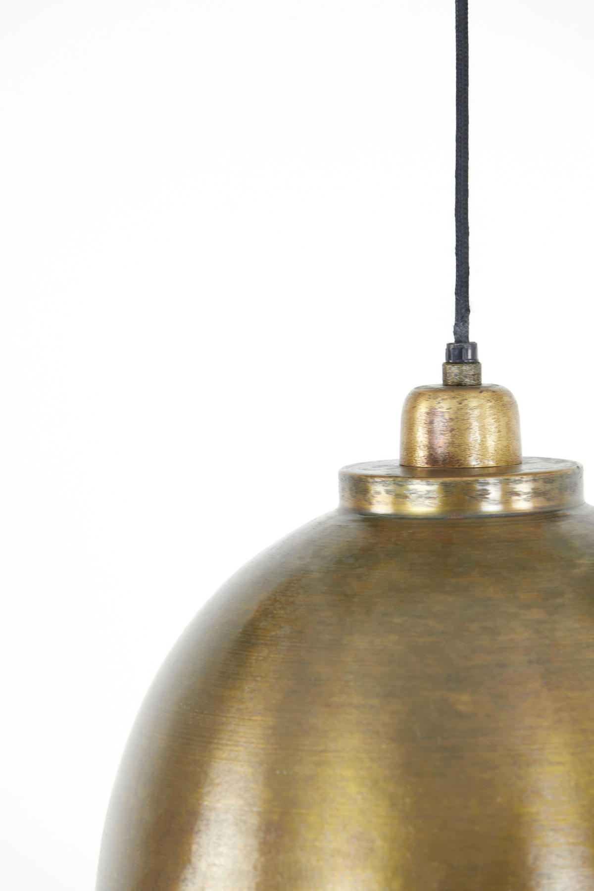 HÄNGELEUCHTE Kylie 30/30/26 cm   - Bronzefarben, Design, Metall (30/30/26cm) - Light & Living