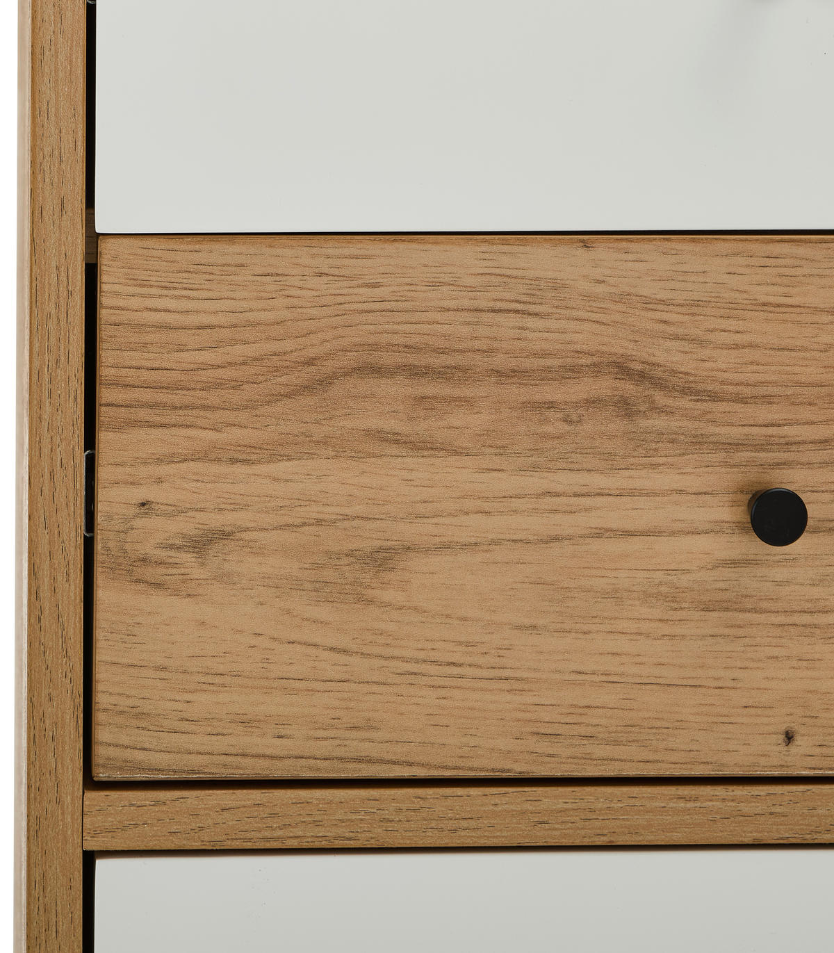 SIDEBOARD  in 120/80/40 cm  - Eichefarben/Schwarz, Design, Holzwerkstoff/Metall (120/80/40cm) - Carryhome