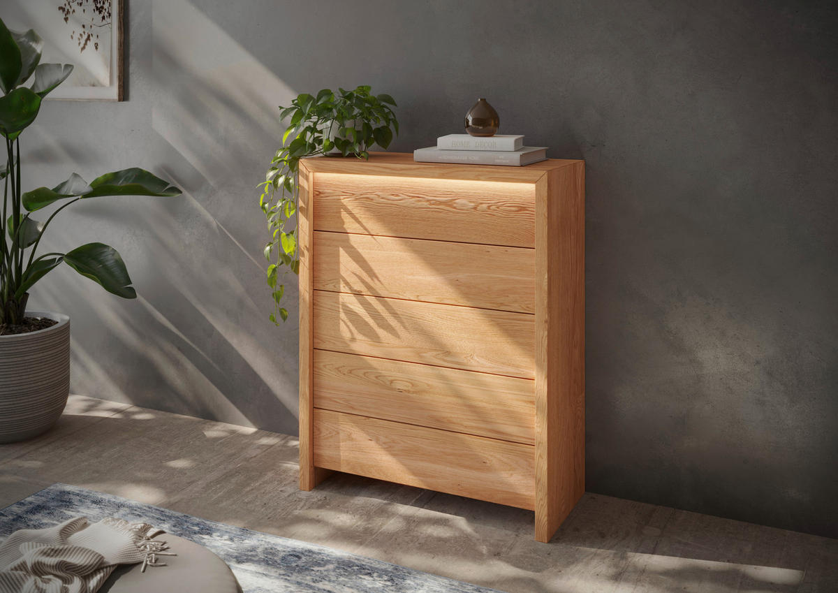 KOMMODE  in 88/108/40 cm  - Buchefarben, MODERN, Holz (88/108/40cm) - MID.YOU