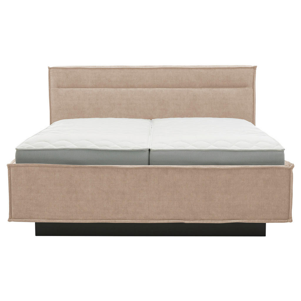 Thumbnail - Musterring Polsterbett, Beige, Textil, H3, 2-Zonen, Höhe ca. 22 cm, 180x200 cm, Dgm, Bezug abnehmbar/waschbar, für Hauss...