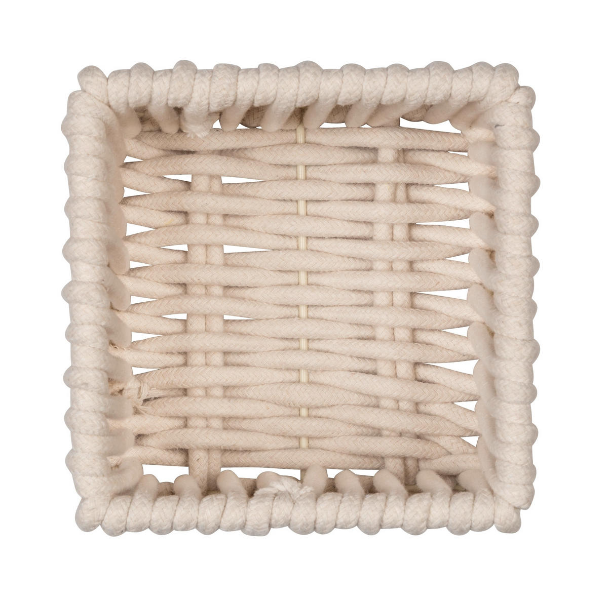 AUFBEWAHRUNGSKÖRBCHEN     - Weiß, KONVENTIONELL, Textil (15/10/15cm) - Schöner Wohnen