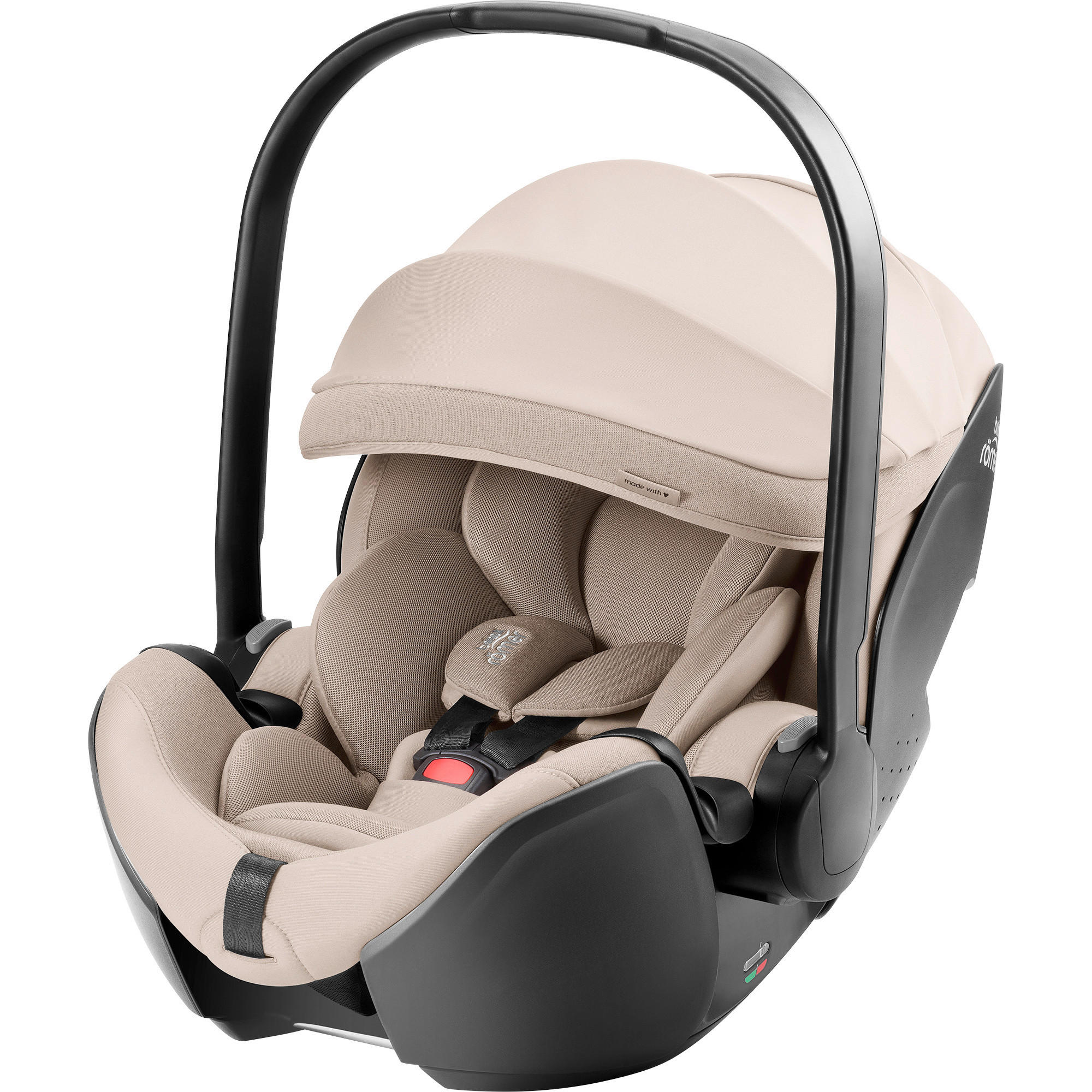 BABYSCHALE Baby-Safe Pro   - Beige, Basics, Kunststoff/Textil (44/62.5/65.5cm) - Britax Römer