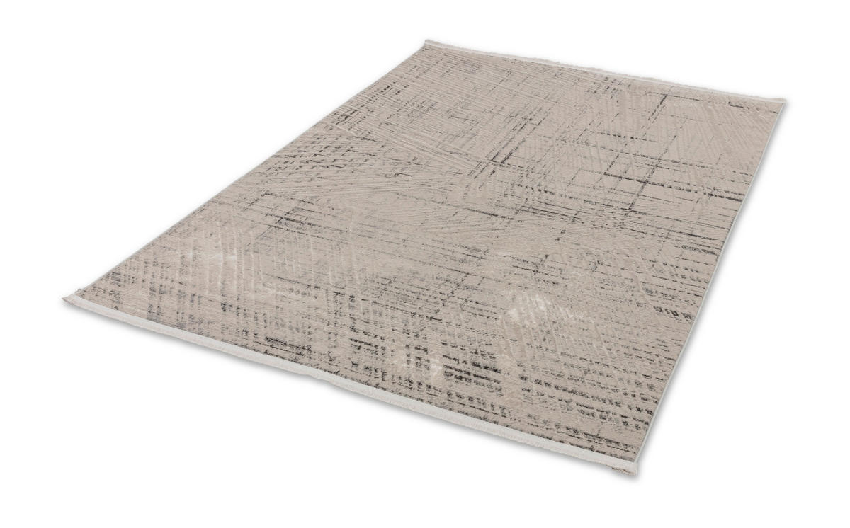 WEBTEPPICH Wohnzimmer 160/230 cm Castello Silberfarben rechteckig  - Silberfarben, Design, Textil (160/230cm) - Astra