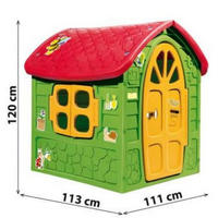 KUĆICA ZA IGRU   - višebojno, Basics, plastika (120/113/111cm)