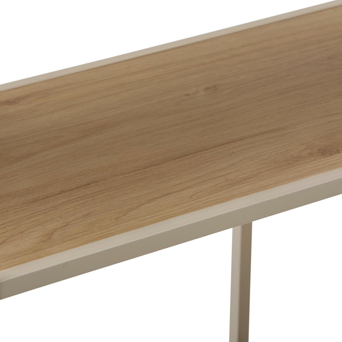 REGAL  77/185/33 cm Eichefarben, Kaschmir  - Kaschmir/Eichefarben, Basics, Holzwerkstoff/Metall (77/185/33cm) - Xora