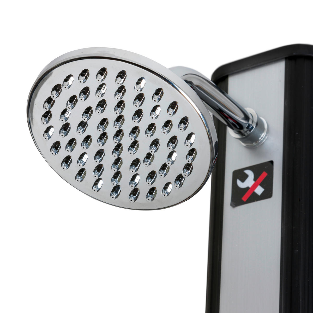 SOLARDUSCHE AR1035P 2021  - Schwarz, KONVENTIONELL, Kunststoff/Metall (17/17/223cm) - Gre