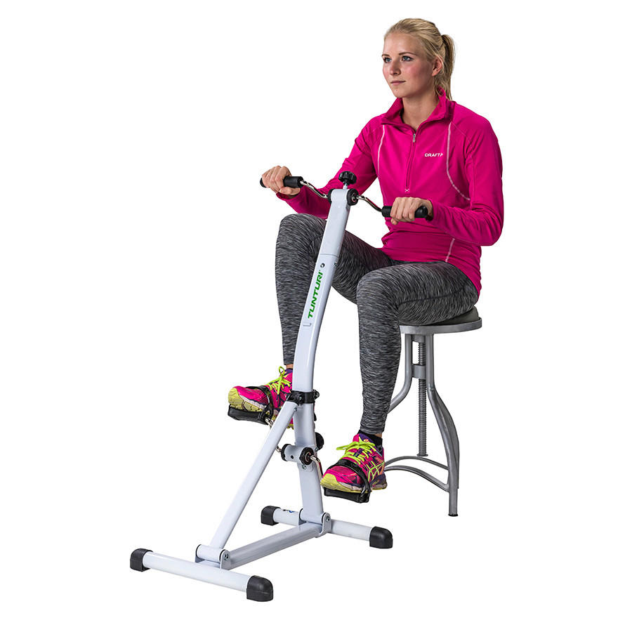 HEIMTRAINER - Schwarz/Weiß, KONVENTIONELL, Kunststoff/Metall (43/41/94cm)