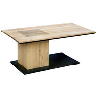 DOHÁNYZÓASZTAL fa, faalapú anyag 110/60/45 cm   - tölgyfa színű/fekete, Design, műanyag/faalapú anyag (110/60/45cm) - Cantus