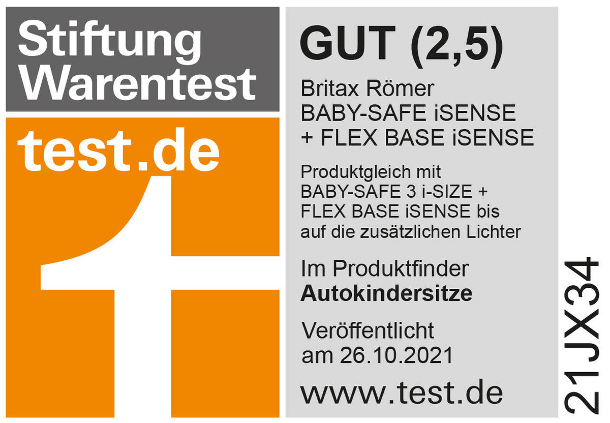 BABYSCHALE Baby-Safe 3 i-size  - Dunkelgrau, Basics, Kunststoff/Textil (44/58/67cm) - Britax Römer