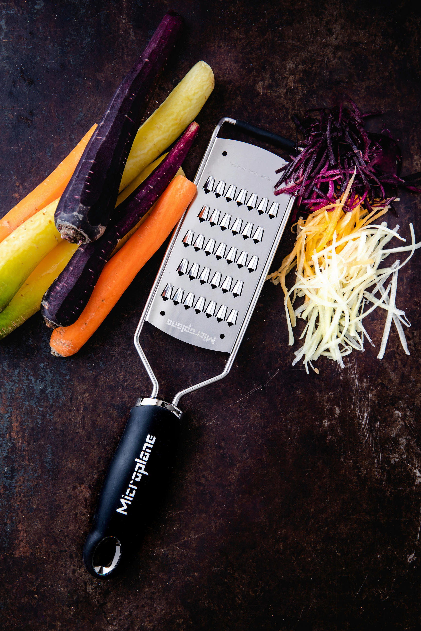 STRGALNIK  GOURMET       31,5/7,8/3 cm            - črna, Basics, kovina/umetna masa (31,5/7,8/3cm) - MICROPLANE