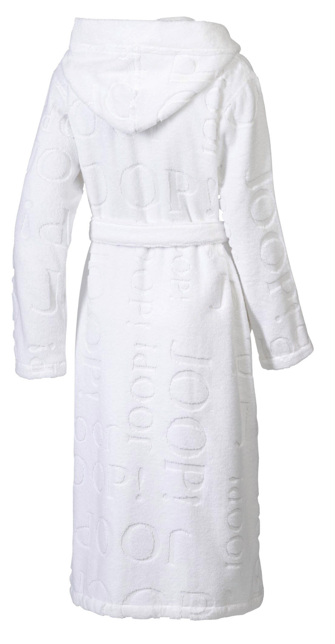 Thumbnail - Joop! Bademantel Repeat, Weiß, Textil, Uni, Gr. 32/34, Oeko-Tex® Standard 100, Handmade in Germany, Taschen, besonders f...