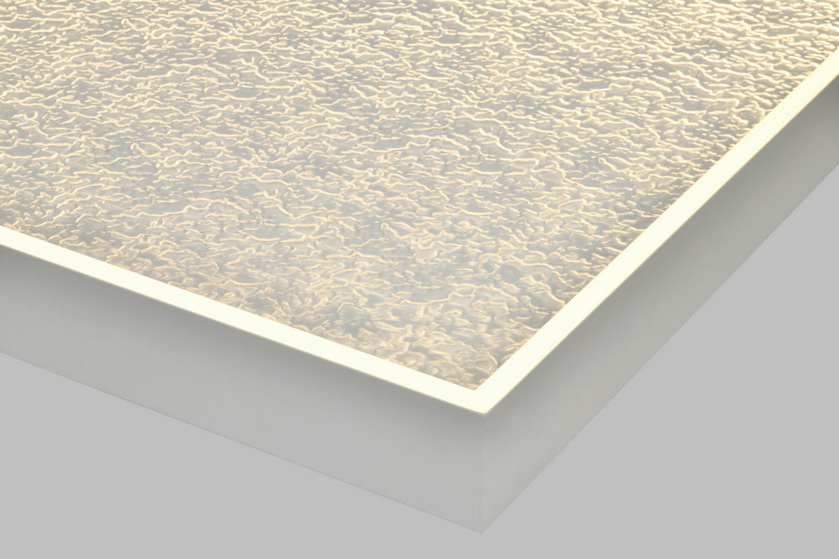 LED-DECKENLEUCHTE Bormes 60/6,5/30 cm  - Weiß, Design, Kunststoff/Metall (60/6,5/30cm)
