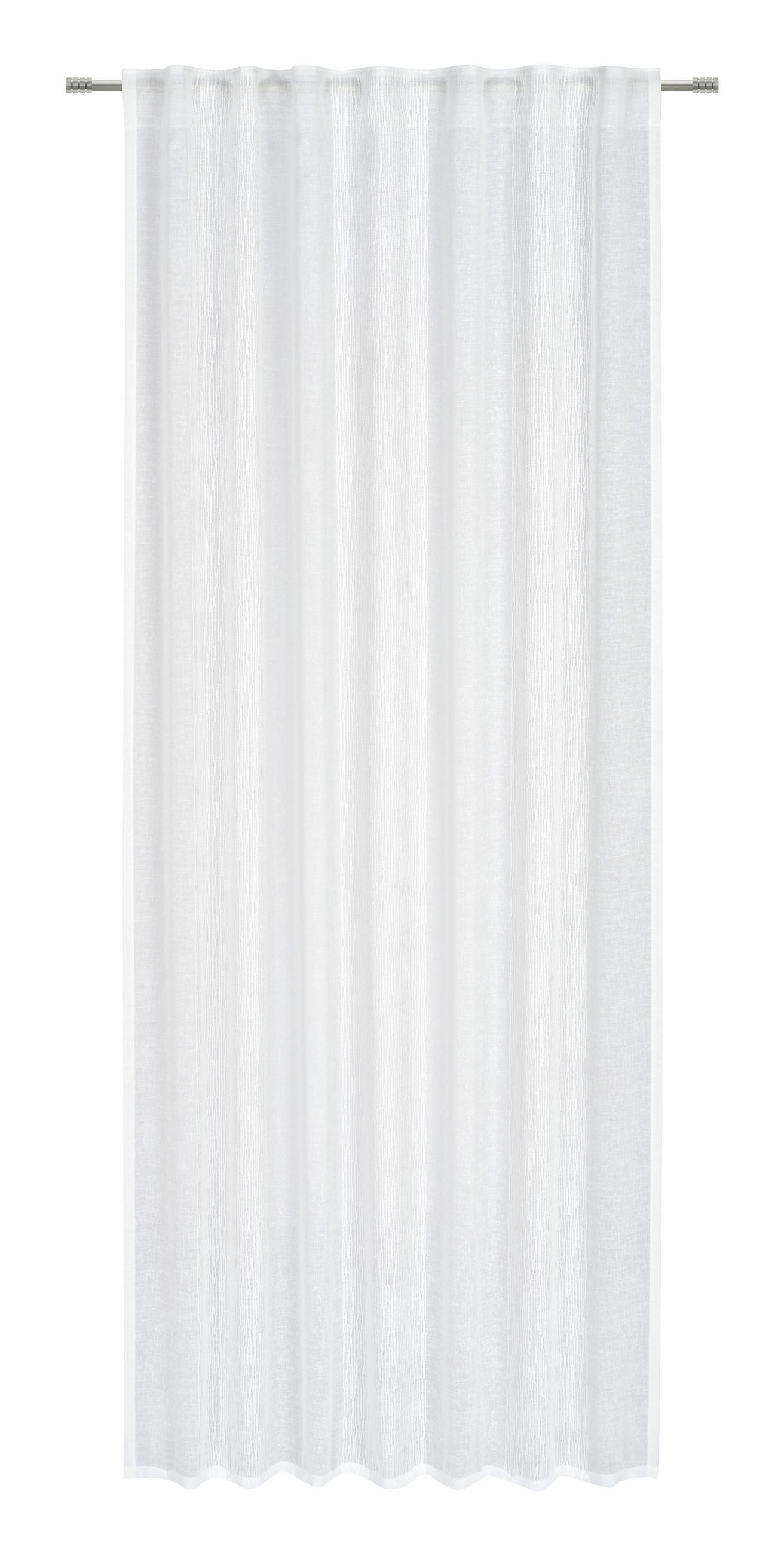 HOTOVÝ ZÁVES, polopriehľadné, 140/245 cm - prírodná farba/slonovinová, Natur, textil (140/245cm) - Esposa