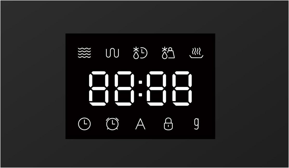 INBYGGD MIKROVÅGSUGN MEK38KBL  - stålfärgad/svart, Basics, metall/glas (59,4/38,4/40,3cm) - Midea