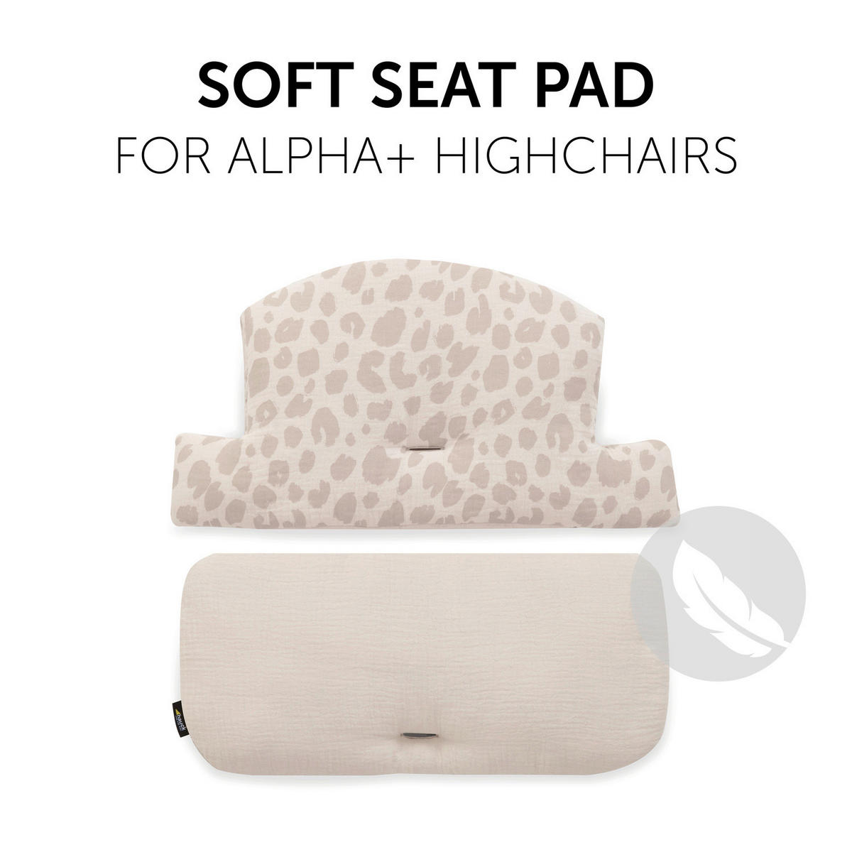 HOCHSTUHLEINLAGE HIGHCHAIRPAD SELECT  - Beige, Basics, Textil (44/24cm) - Hauck
