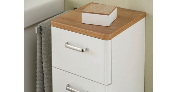 UNTERSCHRANK 30/72/33 cm   - Chromfarben/Eichefarben, KONVENTIONELL, Holzwerkstoff (30/72/33cm) - Xora