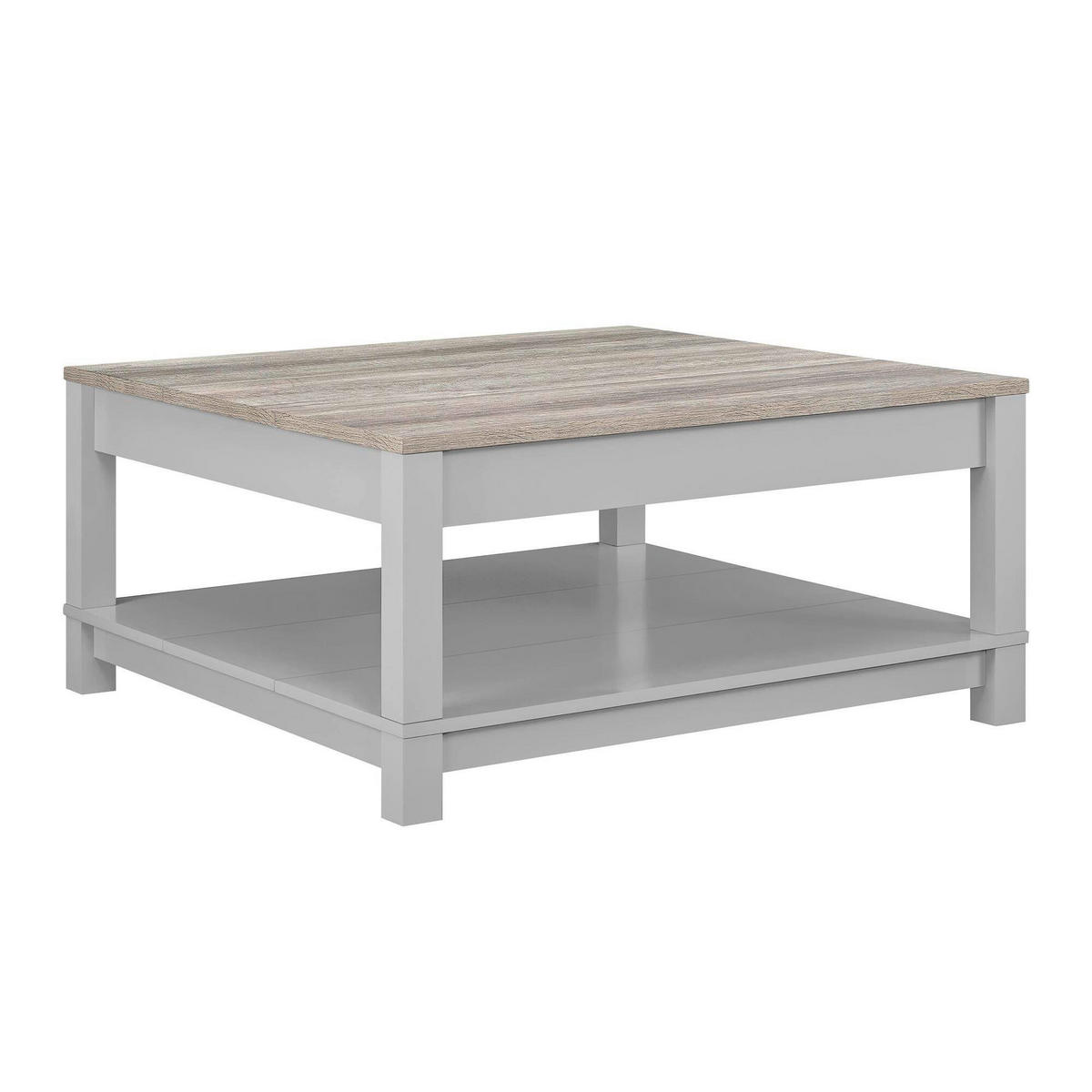 NACHTTISCH 89/43/89 cm  - Naturfarben/Grau, Design, Holzwerkstoff (89/43/89cm) - MID.YOU