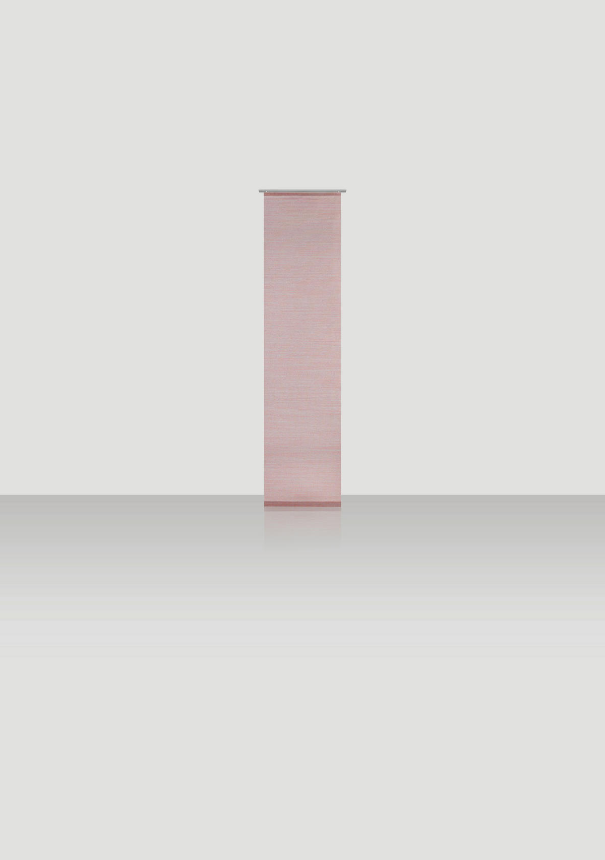 FLÄCHENVORHANG   blickdicht  60/245 cm   - Bordeaux, Basics, Textil (60/245cm) - Novel