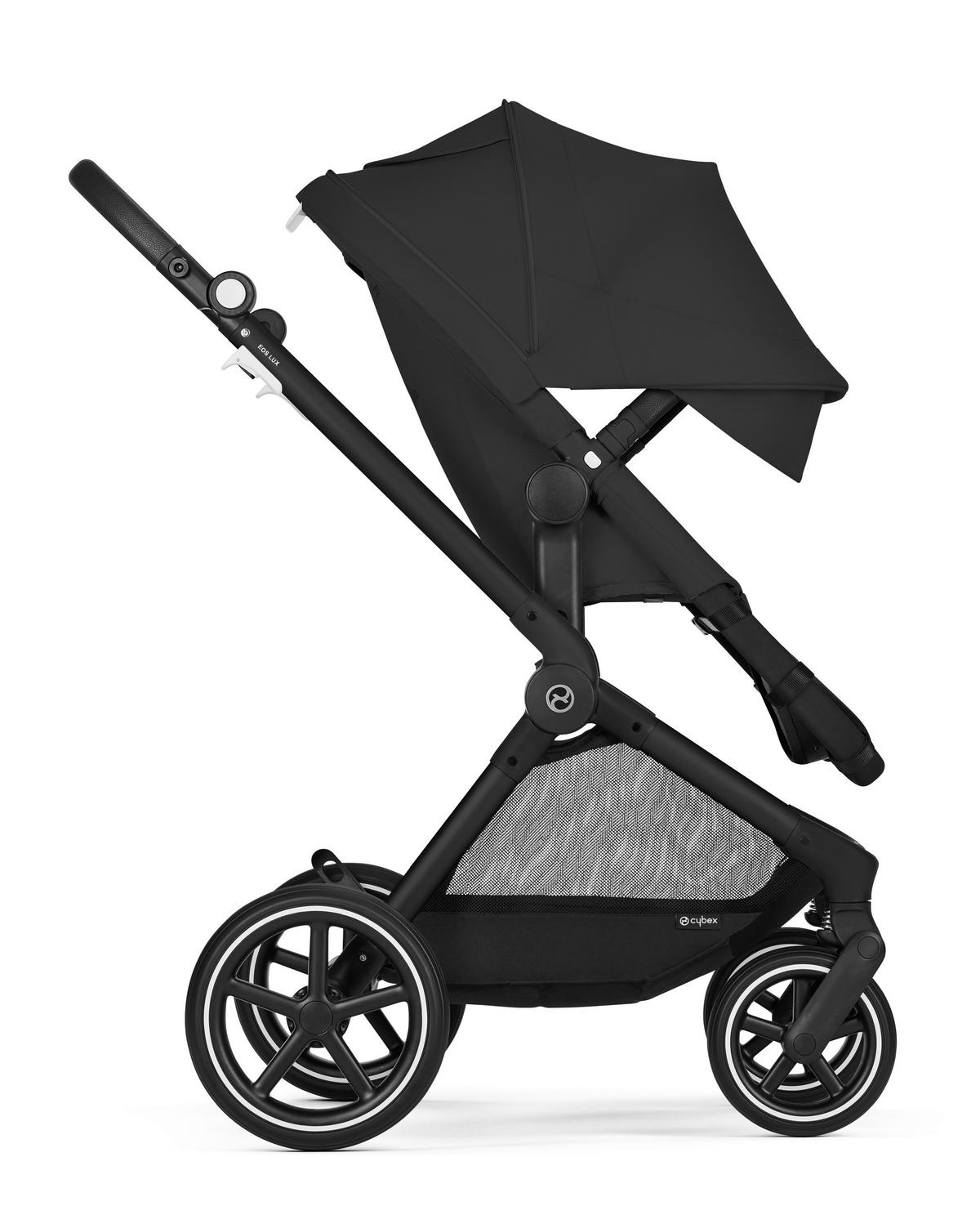 KINDERWAGENSET EOS LUX  - Schwarz, Basics, Textil/Metall (85/61/116cm) - Cybex