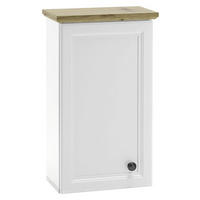 HÄNGESCHRANK 41/70/24 cm  - Eichefarben/Silberfarben, KONVENTIONELL, Holzwerkstoff/Kunststoff (41/70/24cm) - Livetastic