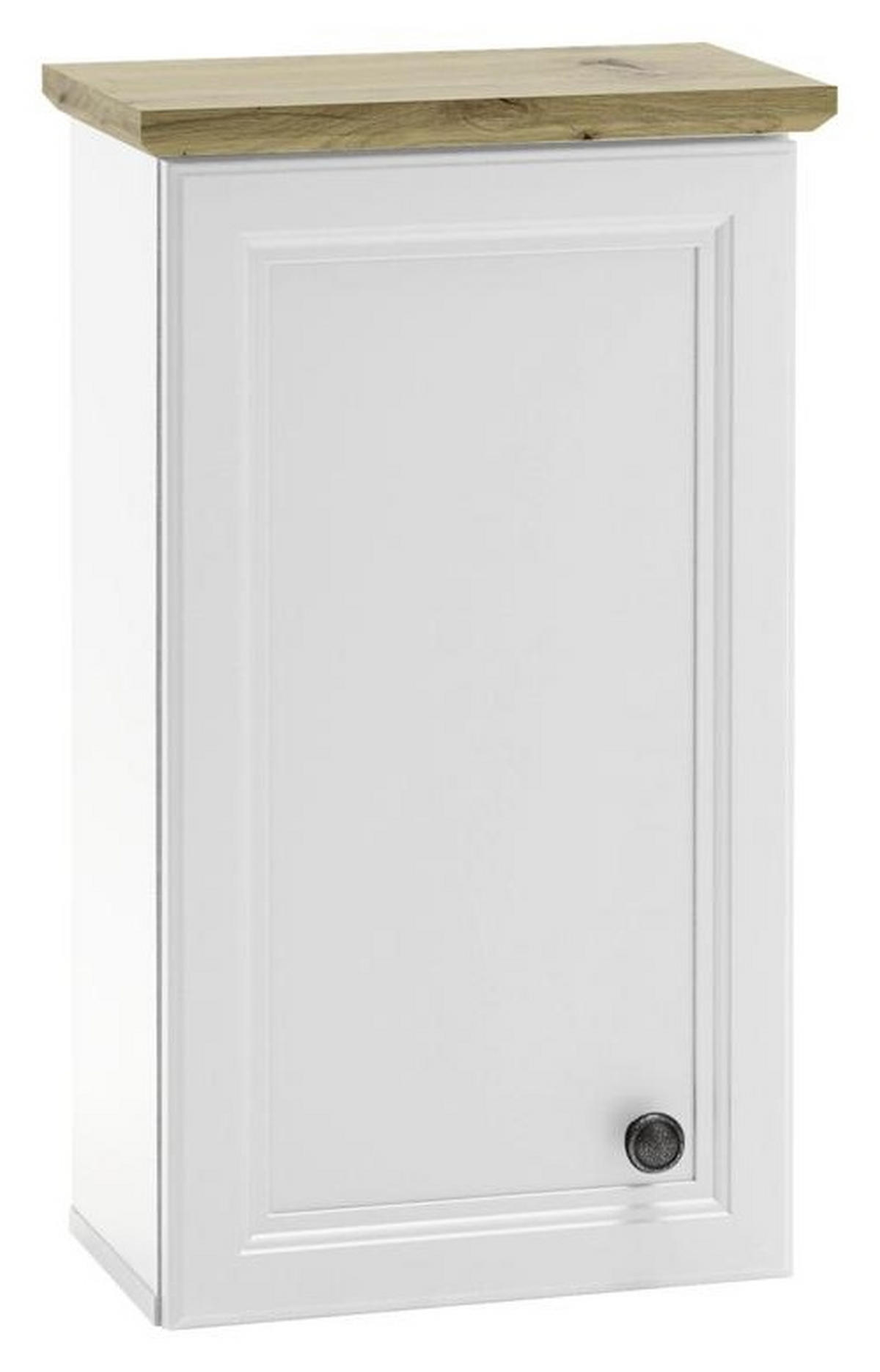 HÄNGESCHRANK 41/70/24 cm  - Eichefarben/Silberfarben, KONVENTIONELL, Holzwerkstoff/Kunststoff (41/70/24cm) - Livetastic
