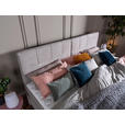 BOXSPRINGBETT 240/200 cm  in Beige  - Wengefarben/Beige, Trend, Holz/Textil (240/200cm) - Esposa