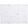 PRESTIERANIE, bavlna, 33/48 cm - biela/strieborná, Basics, textil (33/48cm) - X-Mas