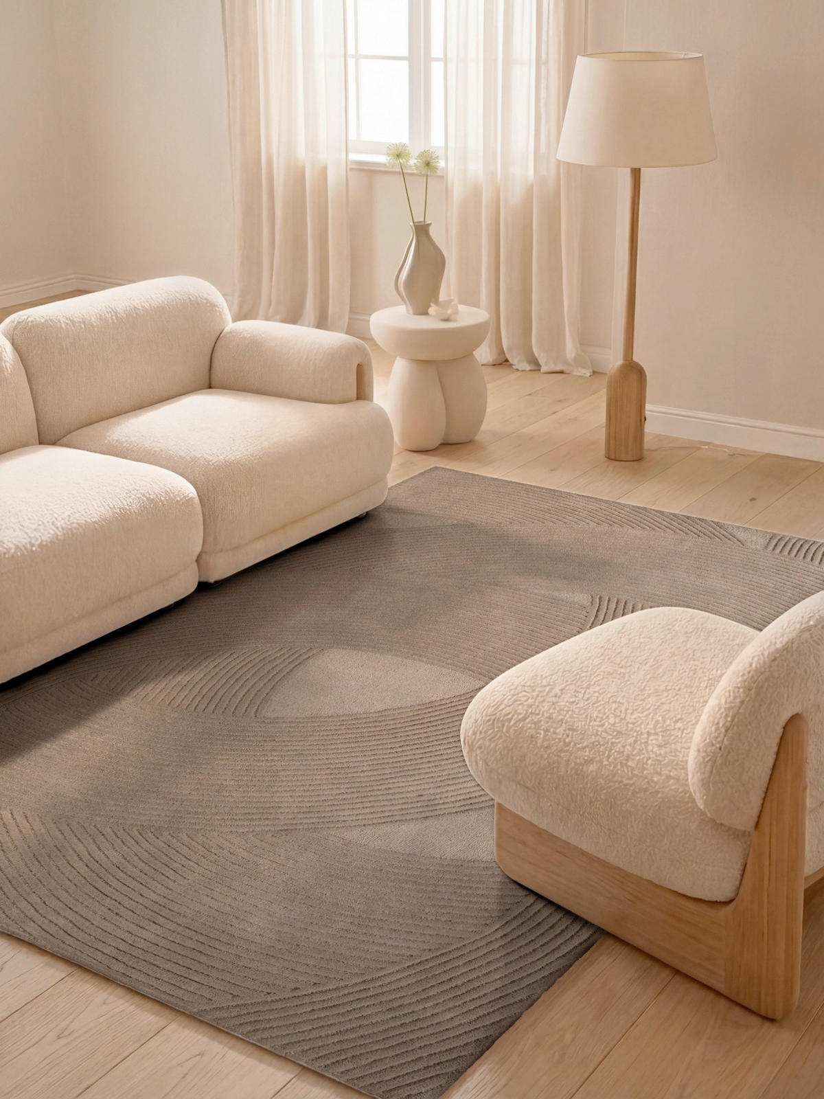WOLLTEPPICH 200/300 cm Kensington Braun rechteckig  - Braun, Basics, Textil (200/300cm) - Ted Baker