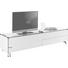 LOWBOARD Hochglanz Beige - Chromfarben/Beige, Design, Glas/Holzwerkstoff (202/47/57cm) - Joop!