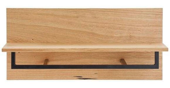 GARDEROBE 5-teilig in 190/202/38 cm - Eichefarben/Anthrazit, Natur, Holz/Textil (190/202/38cm) - Linea Natura