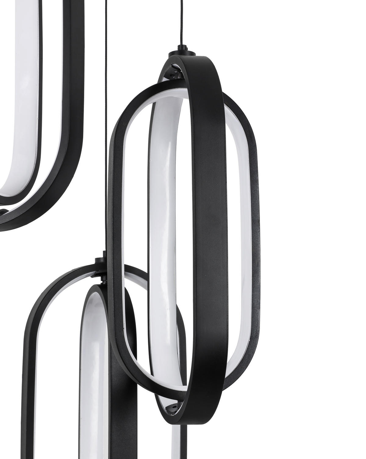 LED-HÄNGELEUCHTE 34/250 cm  - Schwarz, Design, Kunststoff/Metall (34/250cm) - Novel