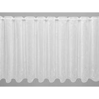KRATKA ZAVESA           45 cm   bela  - bela, Basics, tekstil (45cm)