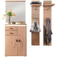GARDEROBE 4-teilig  in 155/204/38 cm  - Eichefarben, Natur, Holz/Holzwerkstoff (155/204/38cm) - Linea Natura
